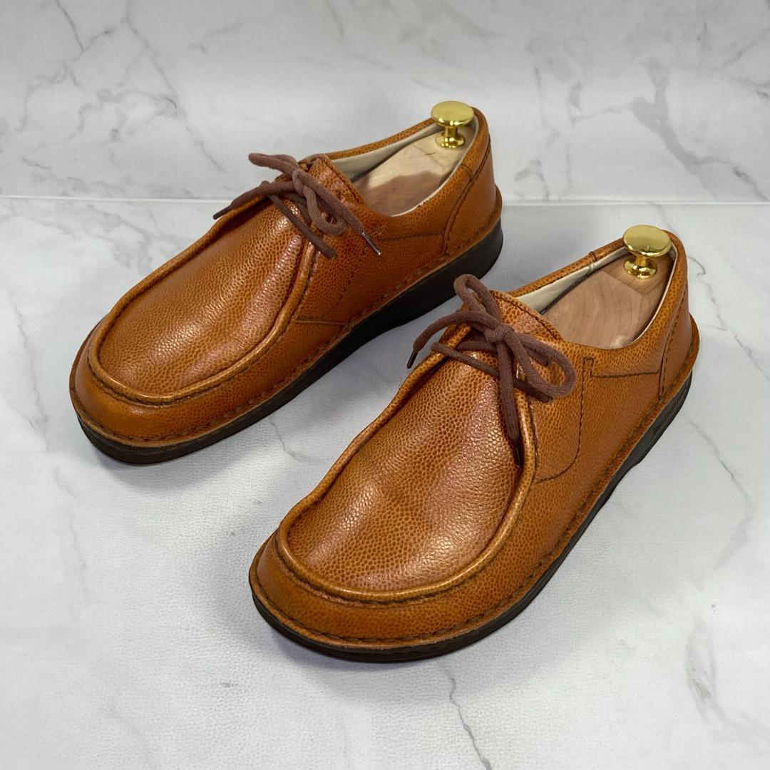 【美品】ビルケンシュトックパサデナ プレミアムレザー 24.5㎝ コニャック