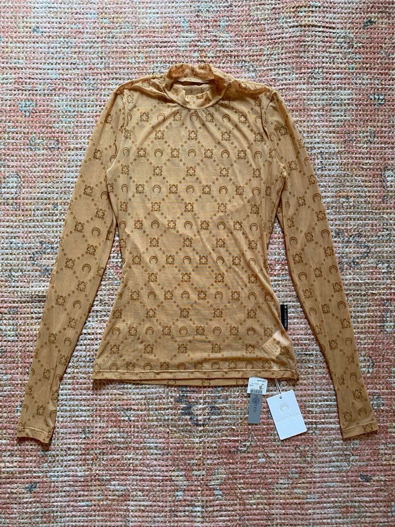 ♡伊勢丹タグ付Marine Serreセカンドスキン セミシアートップスS