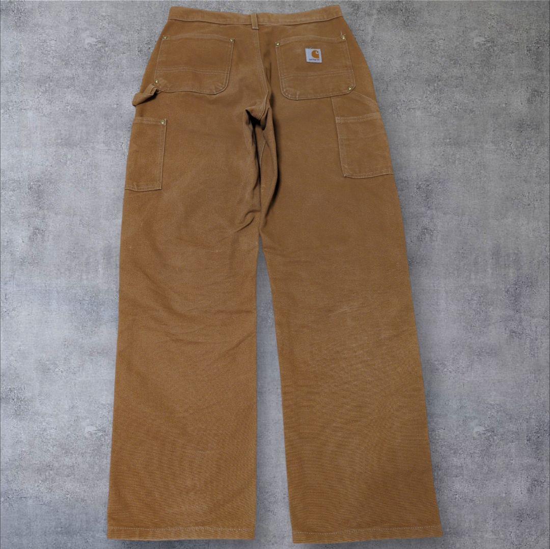 Carhartt ダブルニー USA製 ダック地 B01 ワークパンツ 30