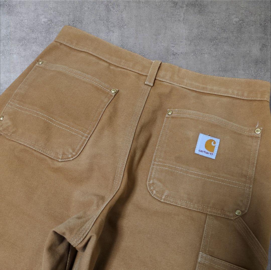 Carhartt ダブルニー USA製 ダック地 B01 ワークパンツ 30
