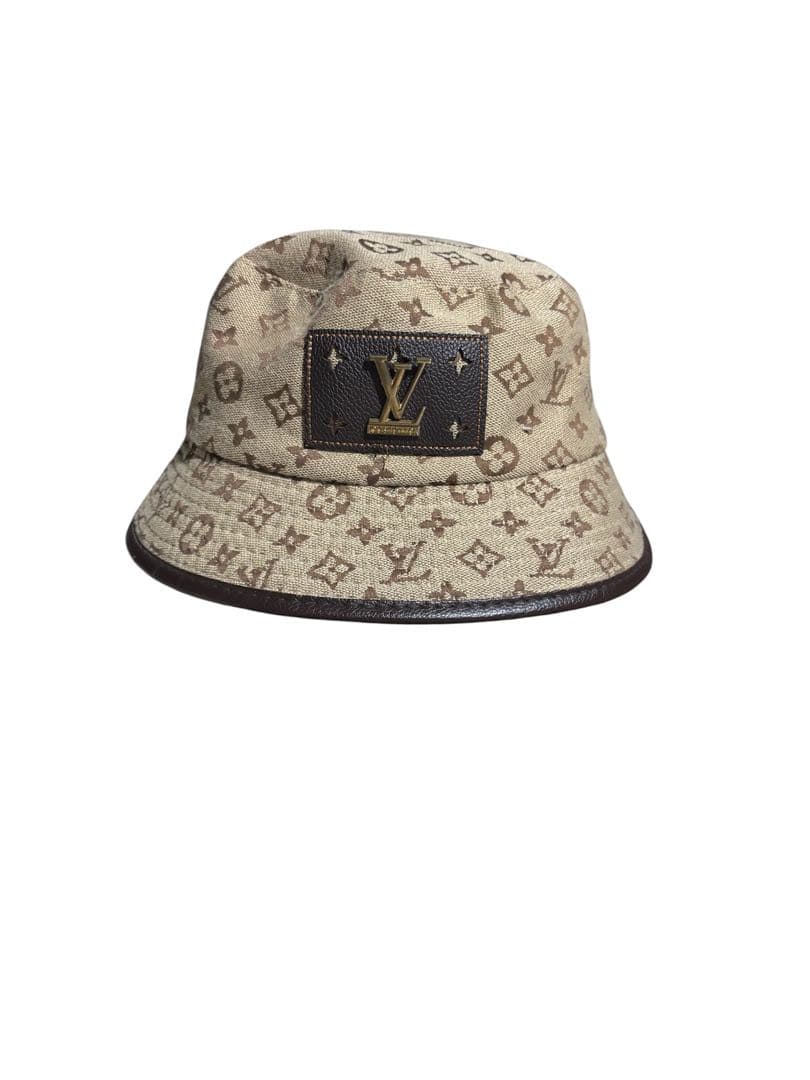 ⭐️さくらんぼ⭐️Louis Vuitton バケットハット ベージュ