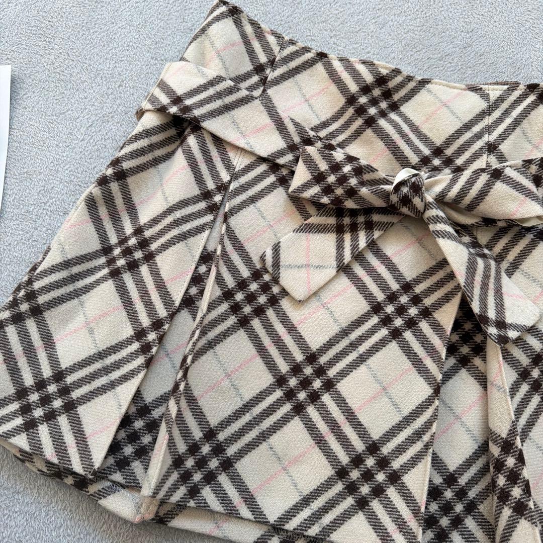 【Burberry】　bluelabel レディース　プリーツ　スカート　36