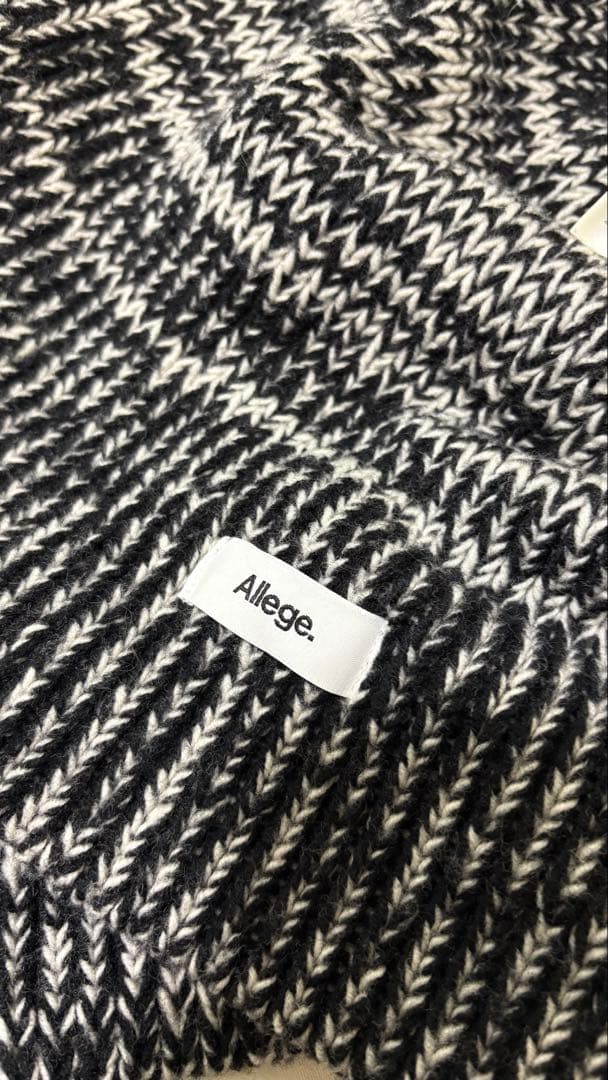 【希少】DOMICILE TOKYO ALLEGE Knit Foodie