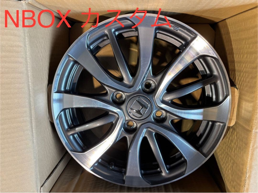 美品！ホンダ純正　NBOX カスタム　14インチアルミホイール 100 4本