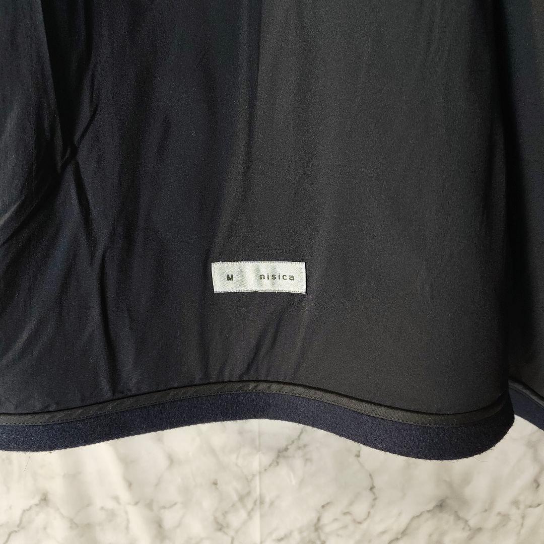 【nisica】WOOLメルトン Pコート ユニセックスMサイズ