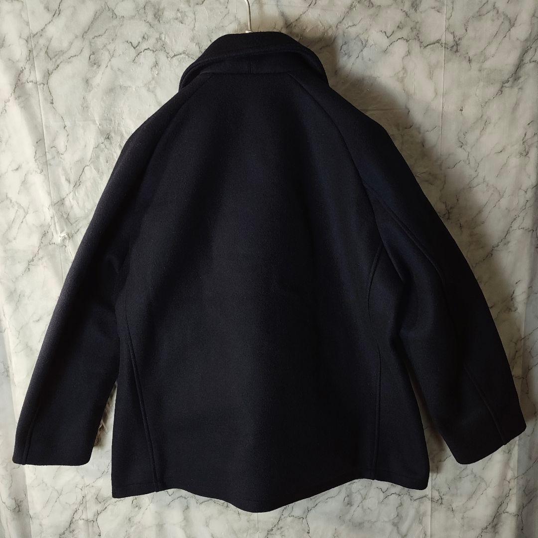 【nisica】WOOLメルトン Pコート ユニセックスMサイズ