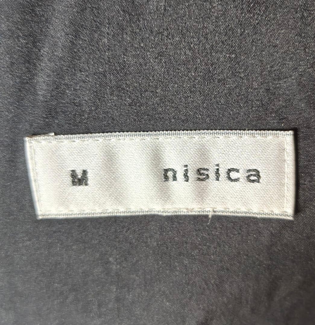 【nisica】WOOLメルトン Pコート ユニセックスMサイズ