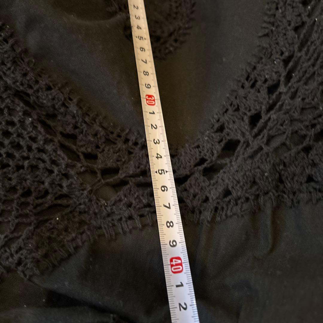 Y's ヨウジヤマモト　ショルダーバッグ　ブラック　黒　エンブロイダリー