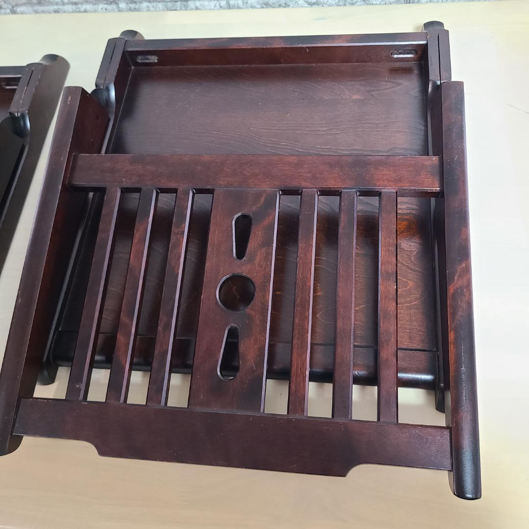 北海道民芸家具　座椅子　2脚セット 高級家具 　②