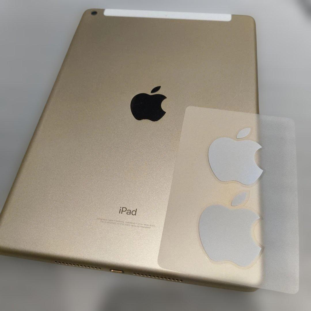 【軽快OS】iPad 第5世代セルラー 32GBゴールド＋ペン＋充電器＋ケーブル