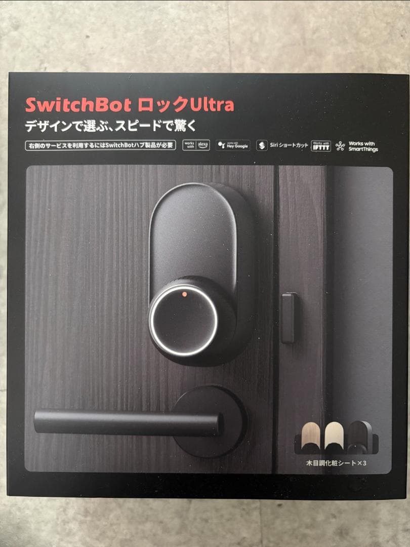 SwitchBot 「ロックUltra スマートロック」+「顔認証パッド」セット