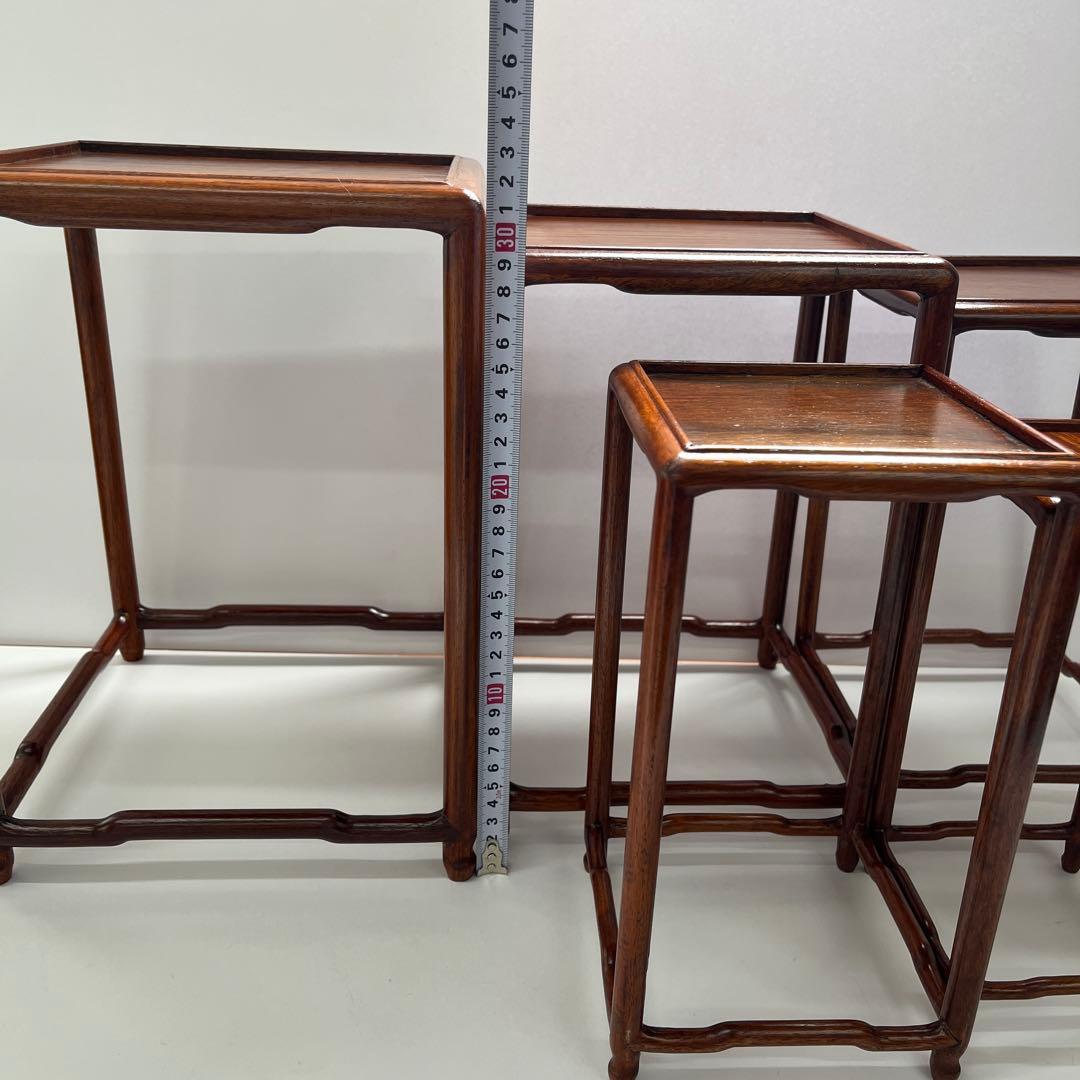 花台　唐木家具　飾台　盆栽高台　花台 香炉台