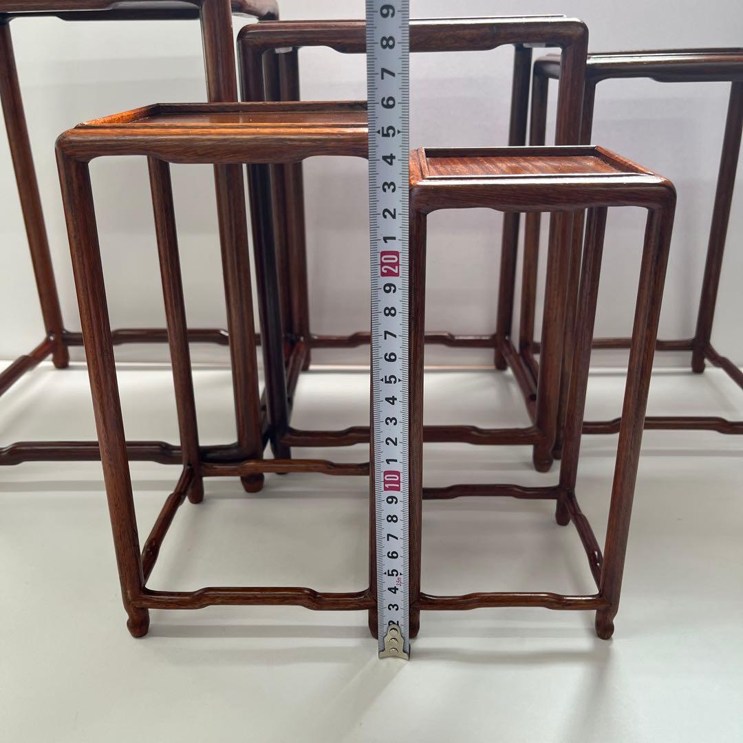 花台　唐木家具　飾台　盆栽高台　花台 香炉台