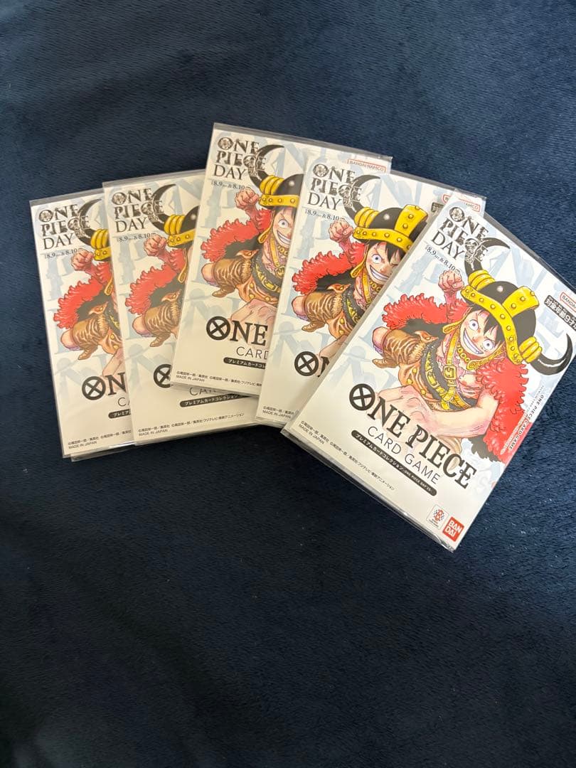 プレミアムカードコレクション ONE PIECE DAY 5パック