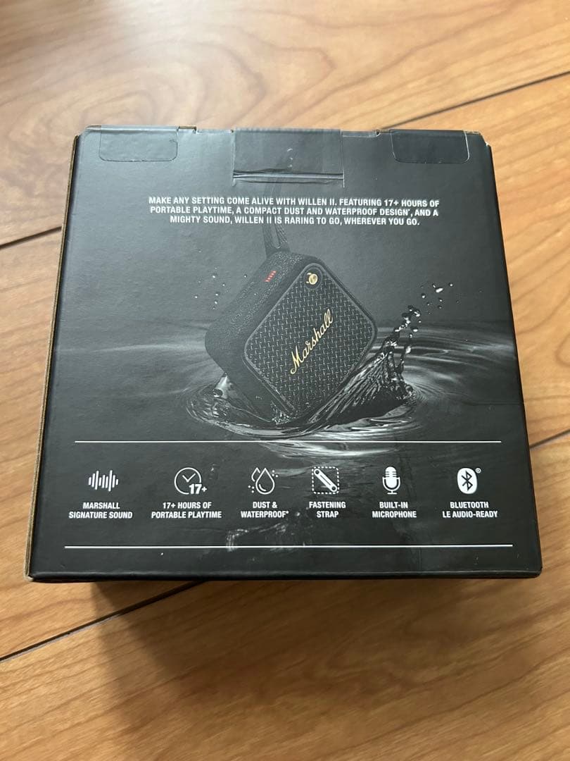 新品未使用保証期間内　Marshall WILLEN II ワイヤレススピーカー