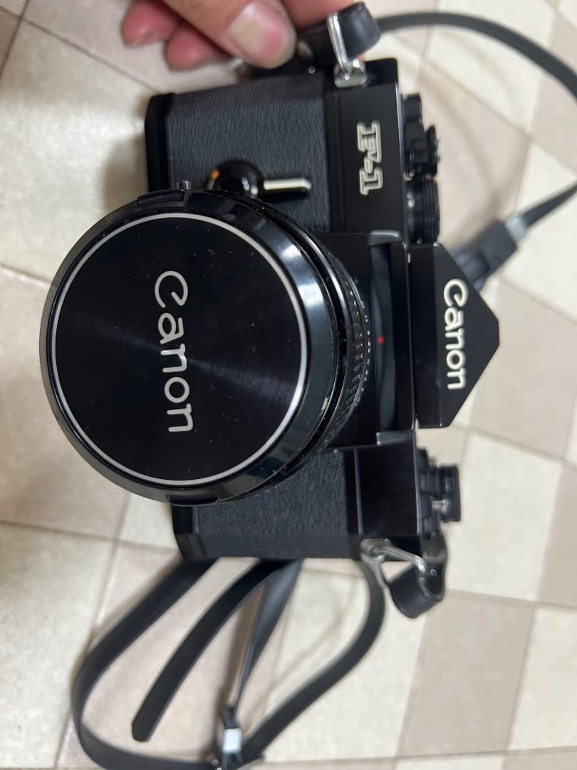 一眼レフカメラ Canon New F-1 ( 販売された 釣りキチ )