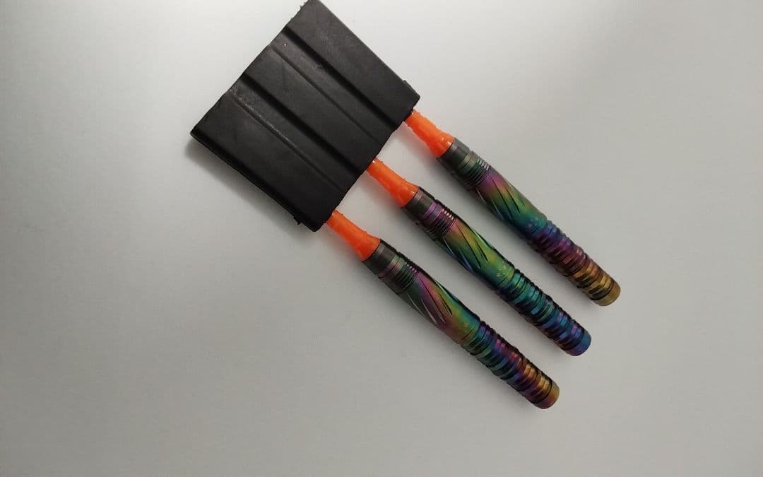 エフォール!ピリオド!レインボー!大和久明彦!極美品!ダーツセット22g