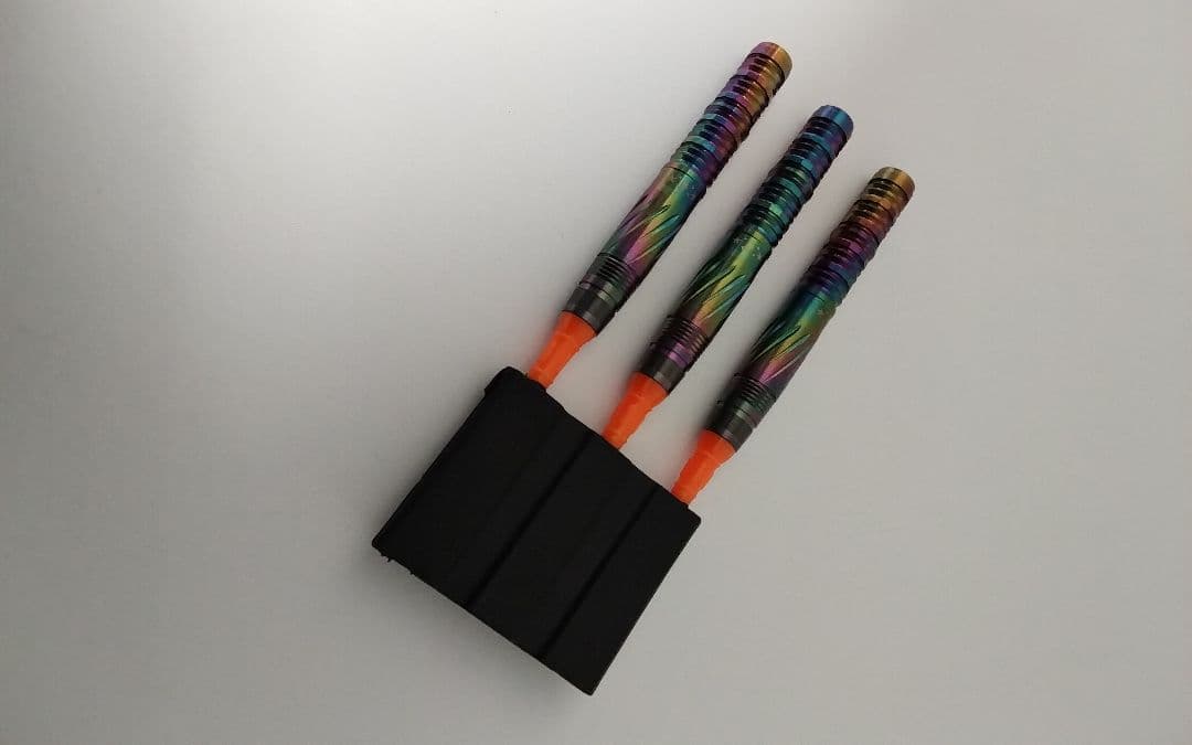 エフォール!ピリオド!レインボー!大和久明彦!極美品!ダーツセット22g