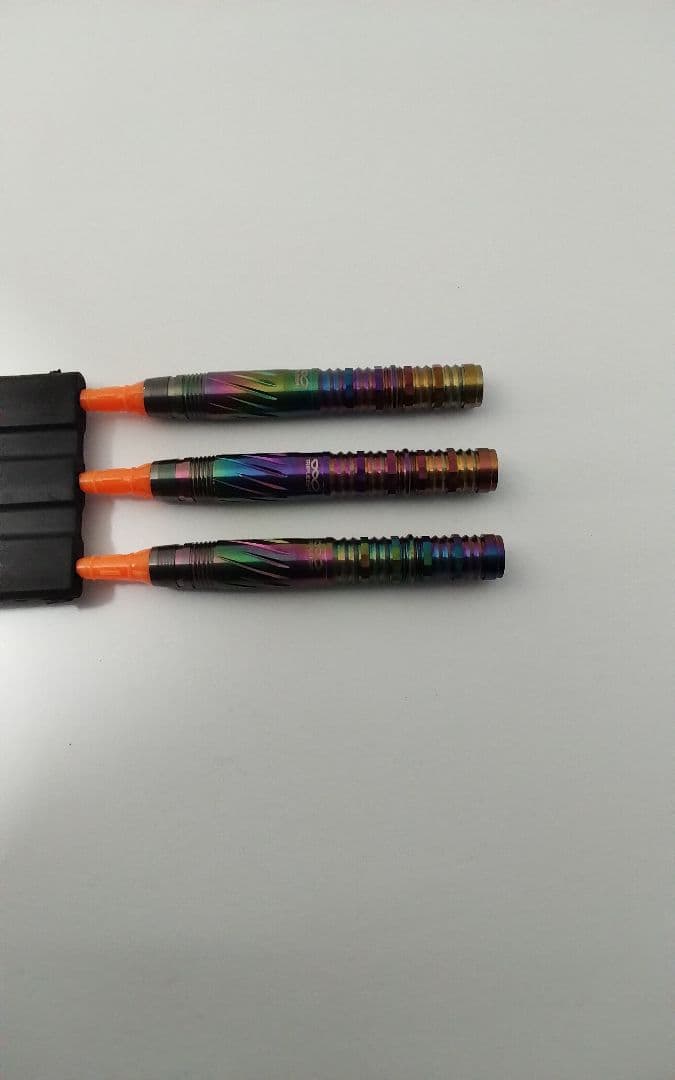 エフォール!ピリオド!レインボー!大和久明彦!極美品!ダーツセット22g