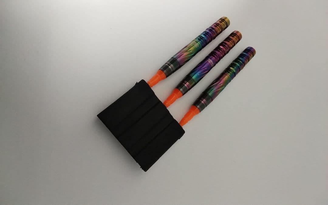 エフォール!ピリオド!レインボー!大和久明彦!極美品!ダーツセット22g