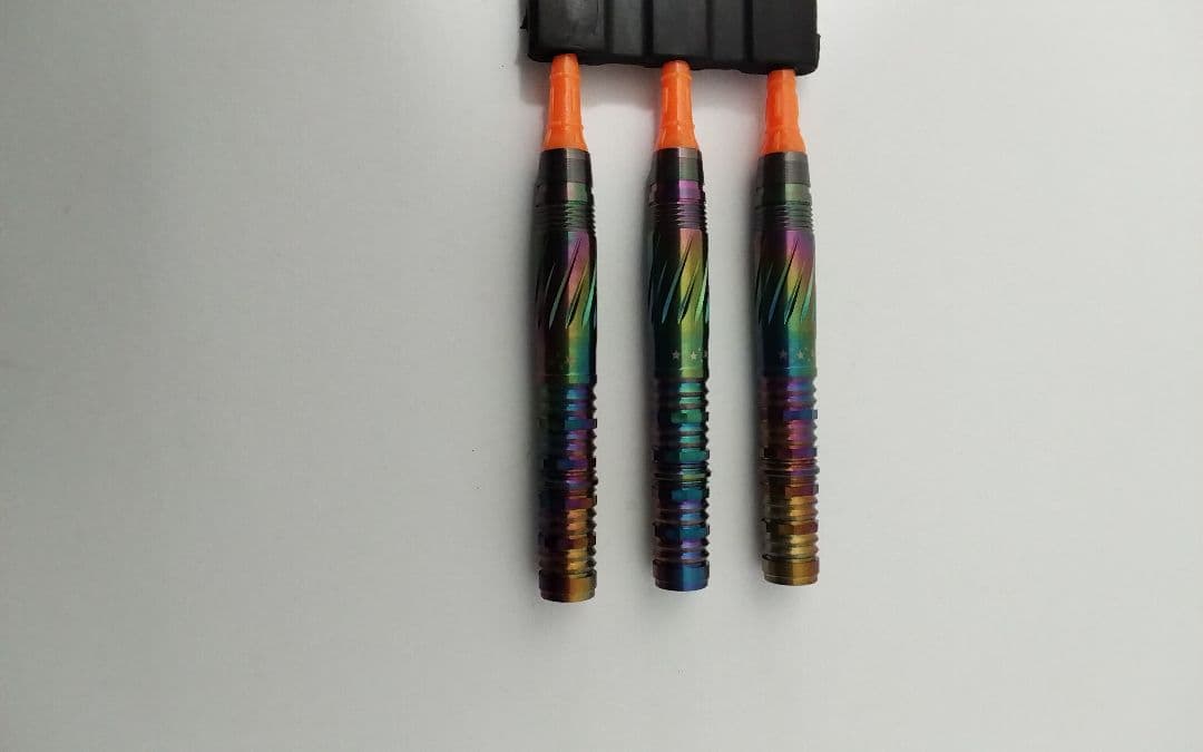 エフォール!ピリオド!レインボー!大和久明彦!極美品!ダーツセット22g