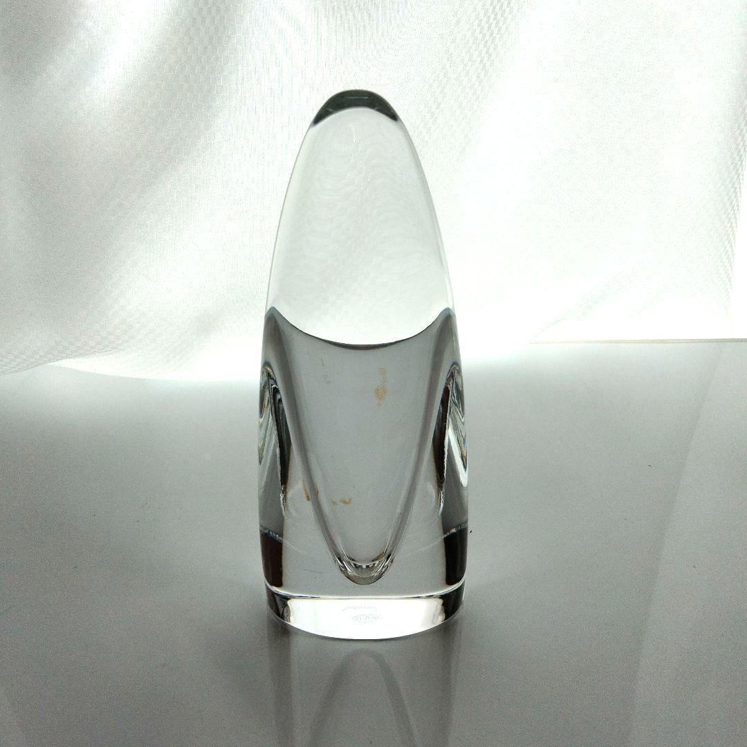 バカラ　フラワーベース　 花瓶　 エスキモー　クリスタルガラス　一輪挿し