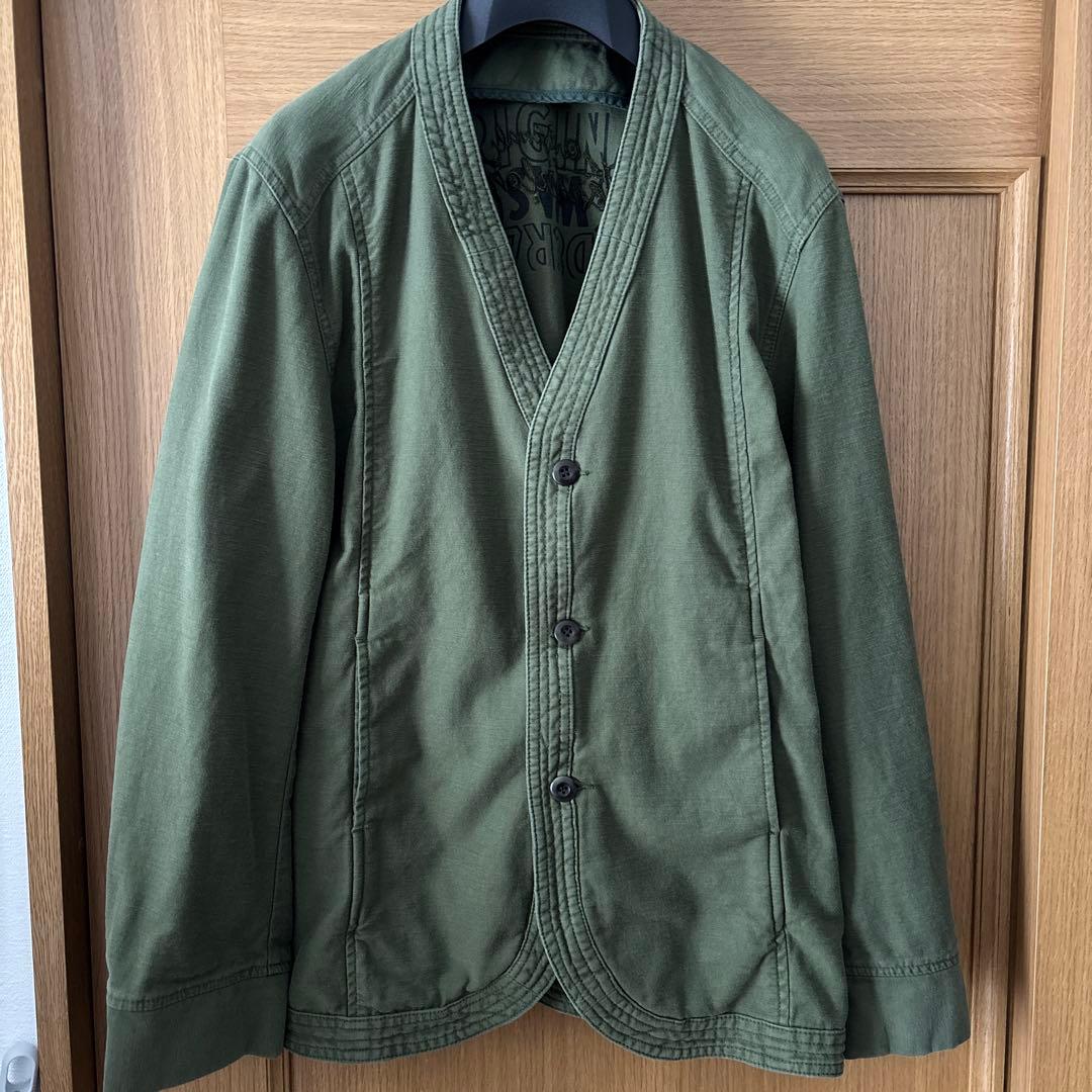 ジャケット・アウター TENDERLOIN FATIGUE 3BUTTON JKT OLIVE
