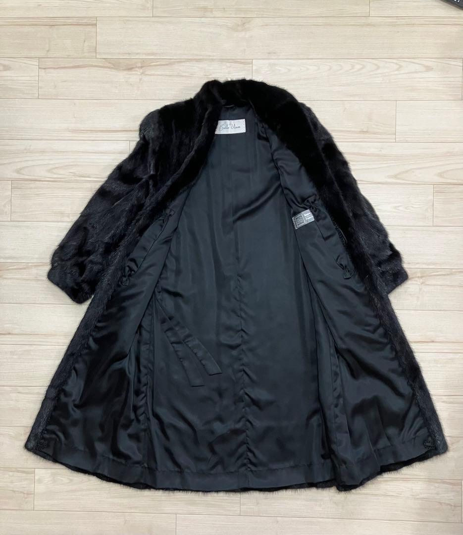 【美品】サガミンク ロングコート