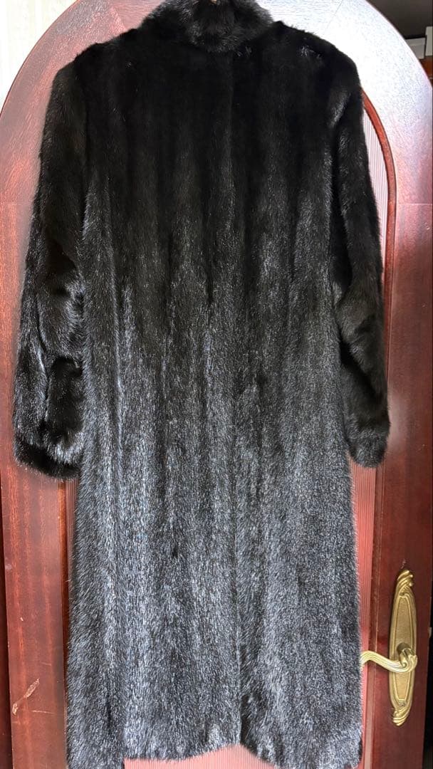 【美品】サガミンク ロングコート