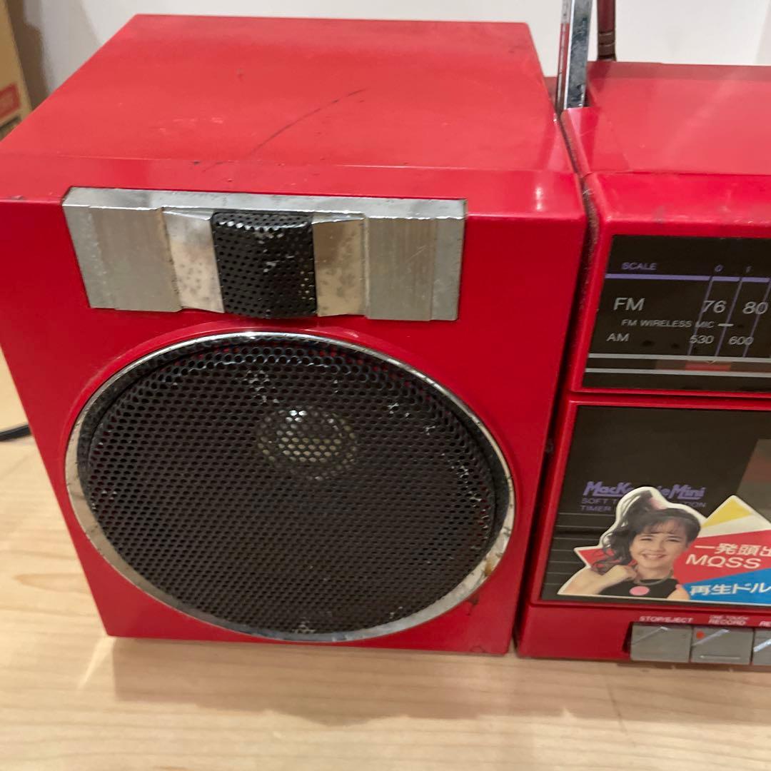 東芝 RT-SX3 FM/AM ステレオラジオ 着脱式 ラジカセ