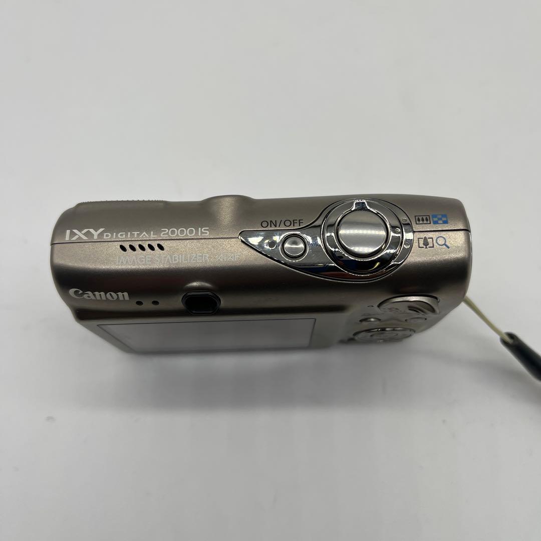 キャノン　イクシー　canon ixy 2000is チタン　シルバー
