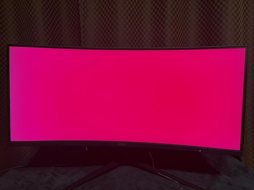 MSI Optix MAG342CQ 34インチ 湾曲モニター 144Hz