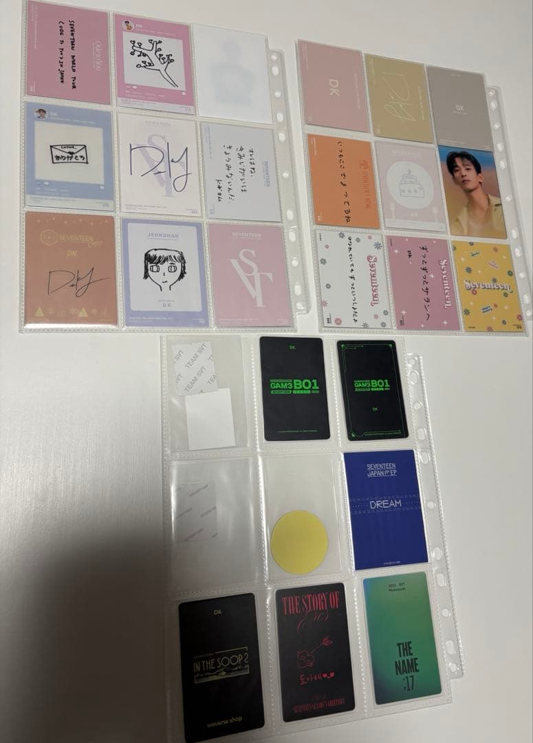 SEVENTEEN DK ドギョム　トレカ　カード　大量 引退品