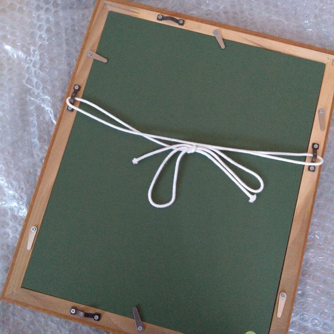 水木しげる ゲゲゲの鬼太郎 版画 サイン入り　鬼太郎親子とねずみ男　美品