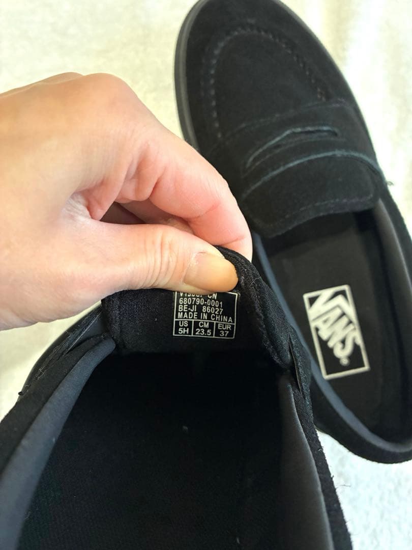 専用◾️VANS スウェード　ローファー　スニーカー　23.5