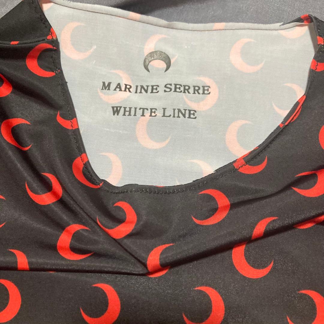 MARINE SERRE 赤い月模様 長袖トップス