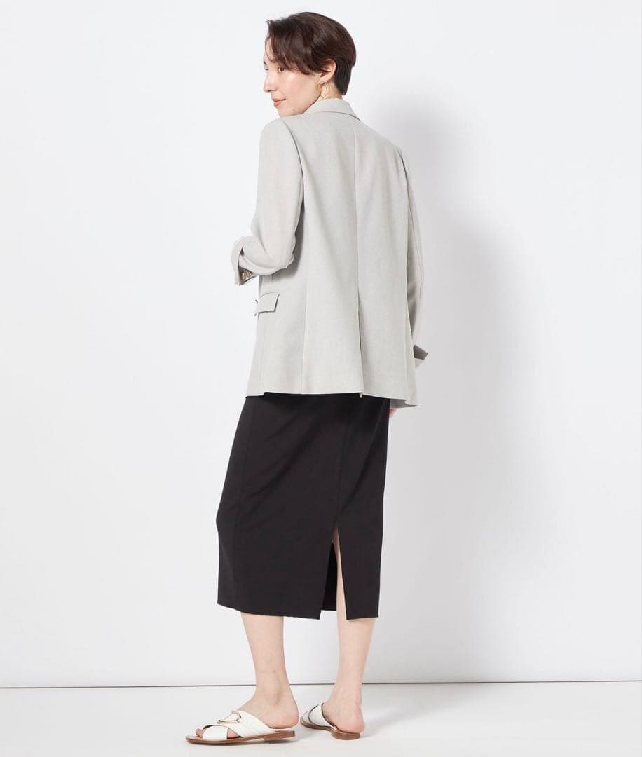 値下げ極美品 NOLLEY'S ウォッシャブルドライシャンブレーダブルジャケット