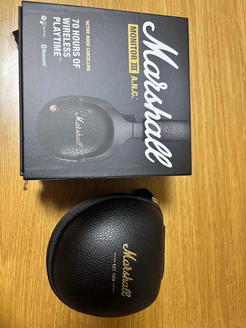Marshall Monitor III A.N.C. ブラック　美品