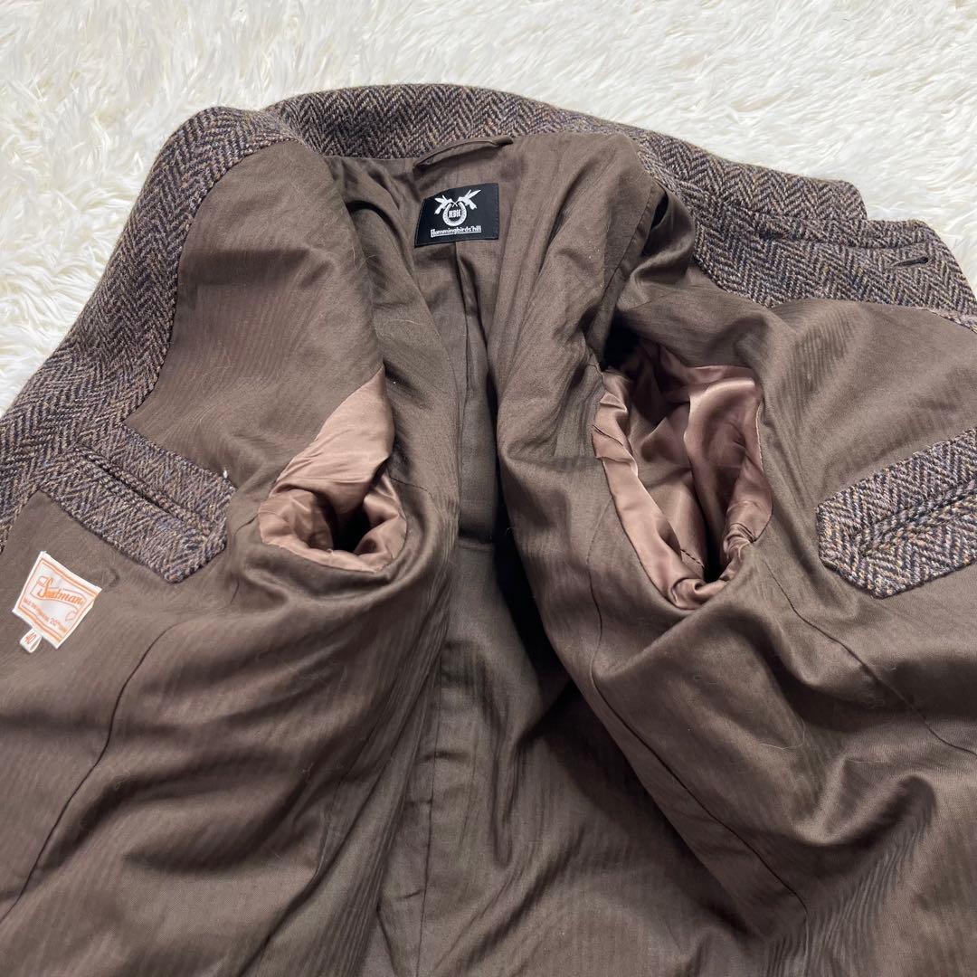 【入手困難】サウンドマン ハリスツイード ノーフォークジャケット くるみボタン