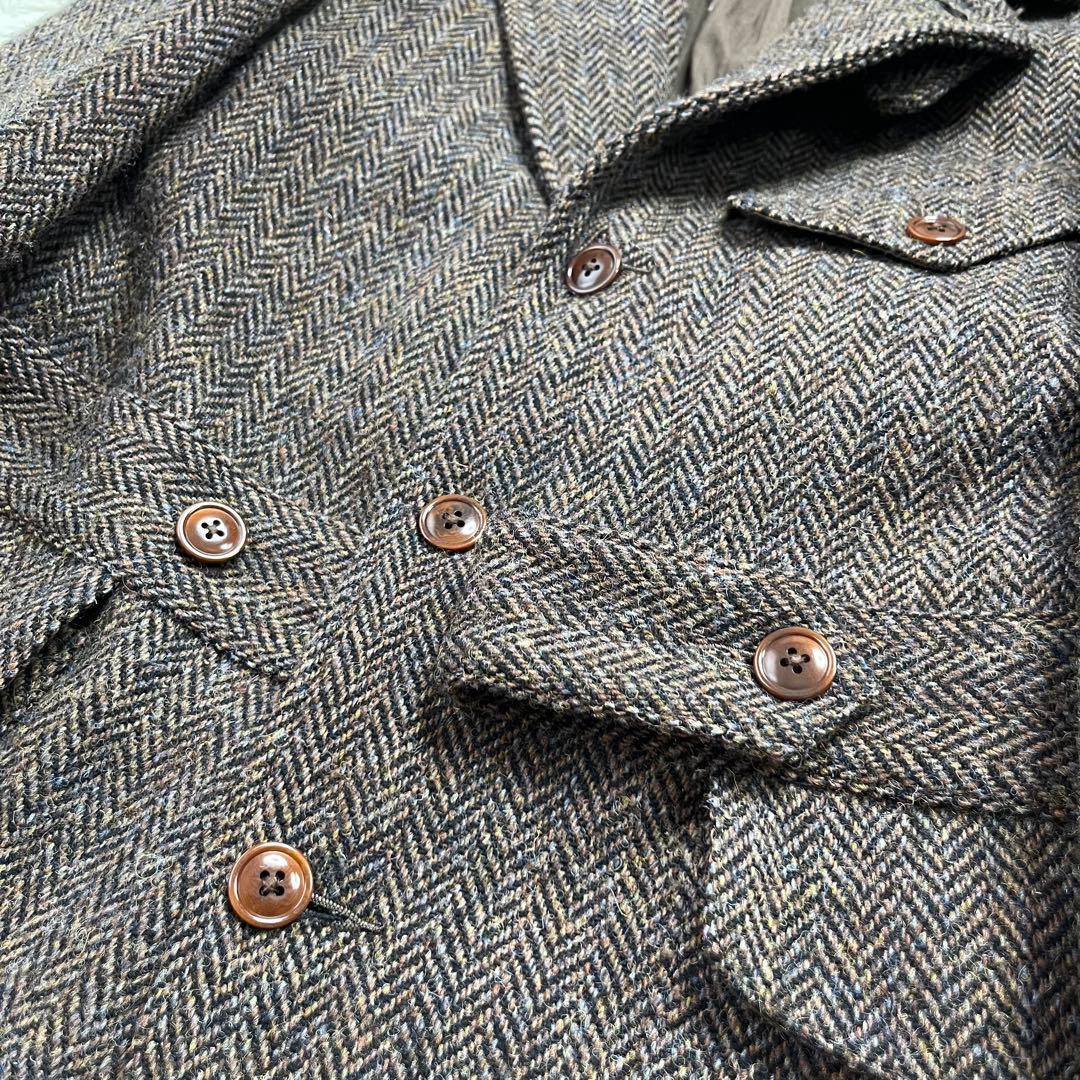【入手困難】サウンドマン ハリスツイード ノーフォークジャケット くるみボタン