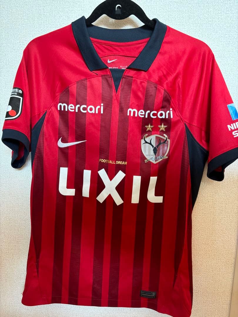 鹿島アントラーズ 2023年 ホーム ユニフォーム 背番号40番 鈴木優磨 S