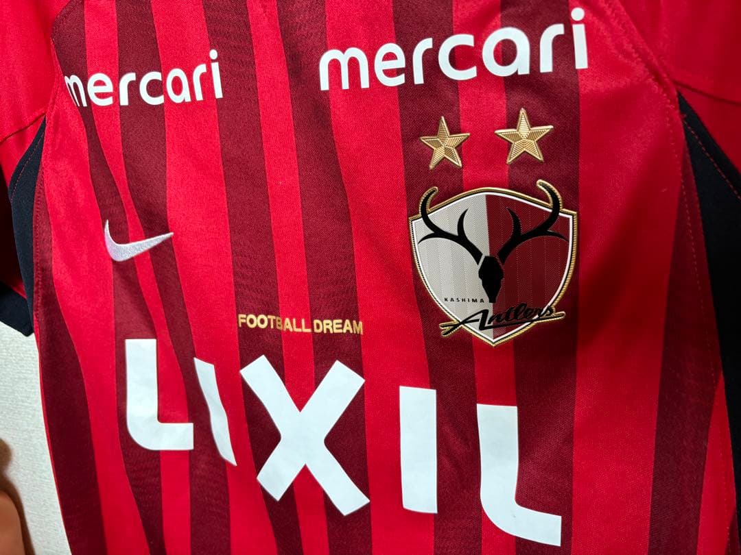 鹿島アントラーズ 2023年 ホーム ユニフォーム 背番号40番 鈴木優磨 S