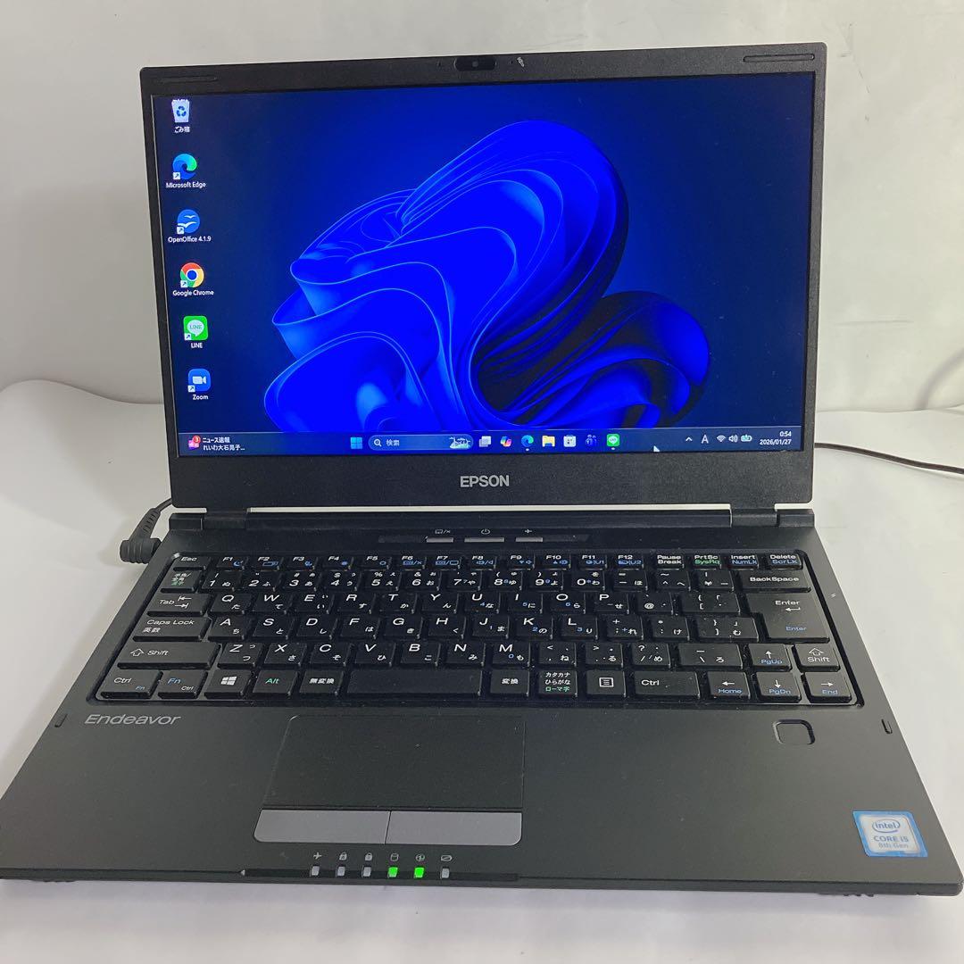 【16GB】RAID SSD256GB/ 第8世代i5 / 薄型Endeavor