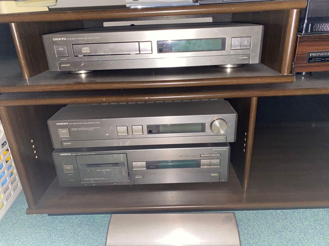 ONKYOステレオ　4点【ジャンク品】