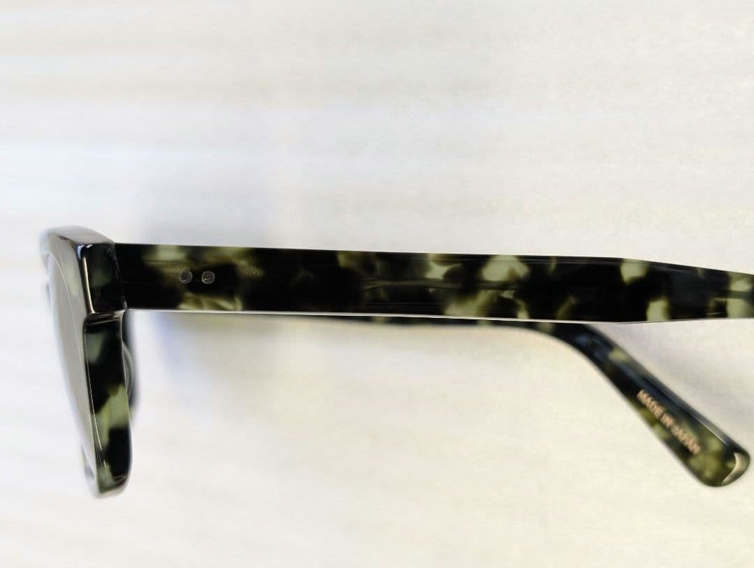 COOTIE PRODUCTIONS スクエア型サングラス ブラック・グリーン