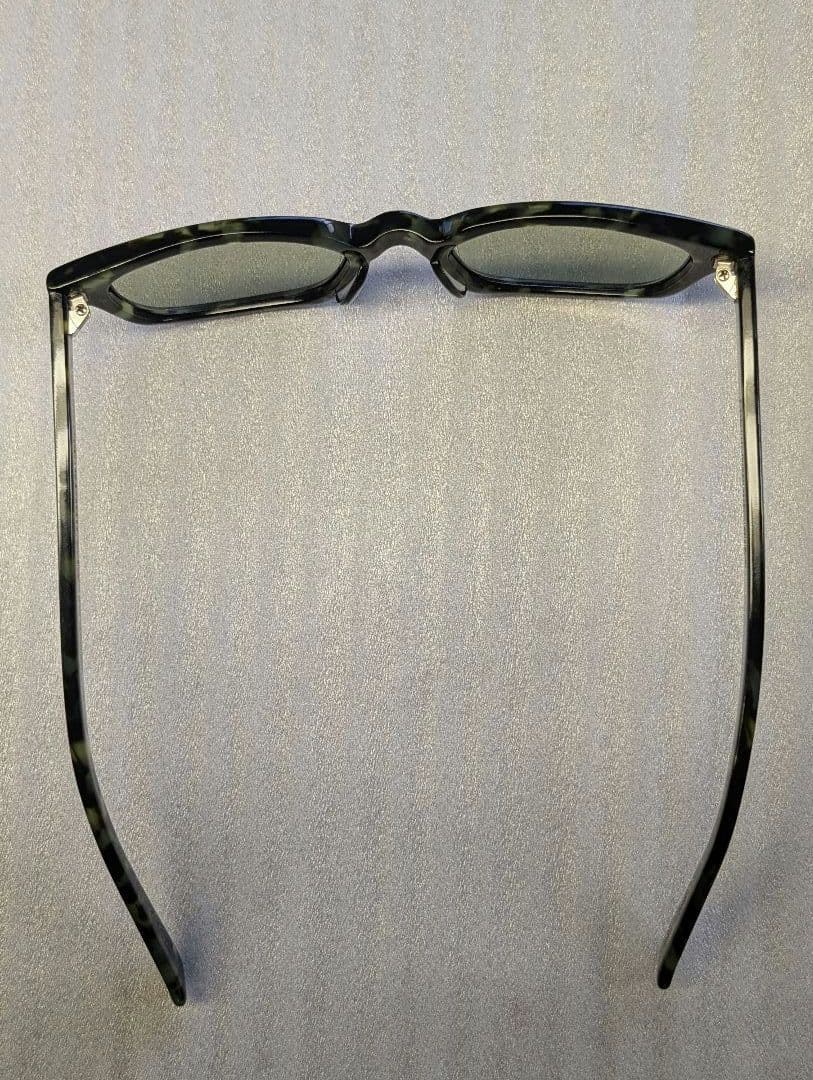 COOTIE PRODUCTIONS スクエア型サングラス ブラック・グリーン