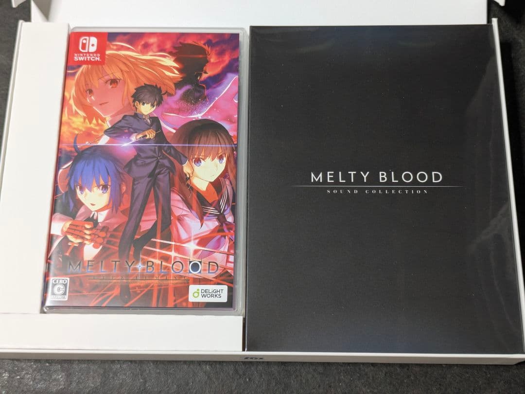 Switch MELTY BLOOD： TYPE LUMINA 限定版特典未開封