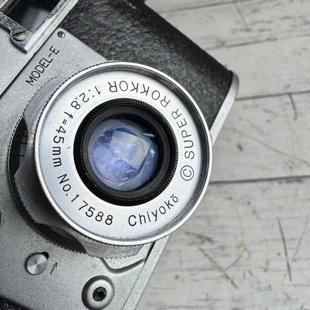 フィルムカメラ Minolta 35 Model E ROKKOR 1:2.8 f=45mm