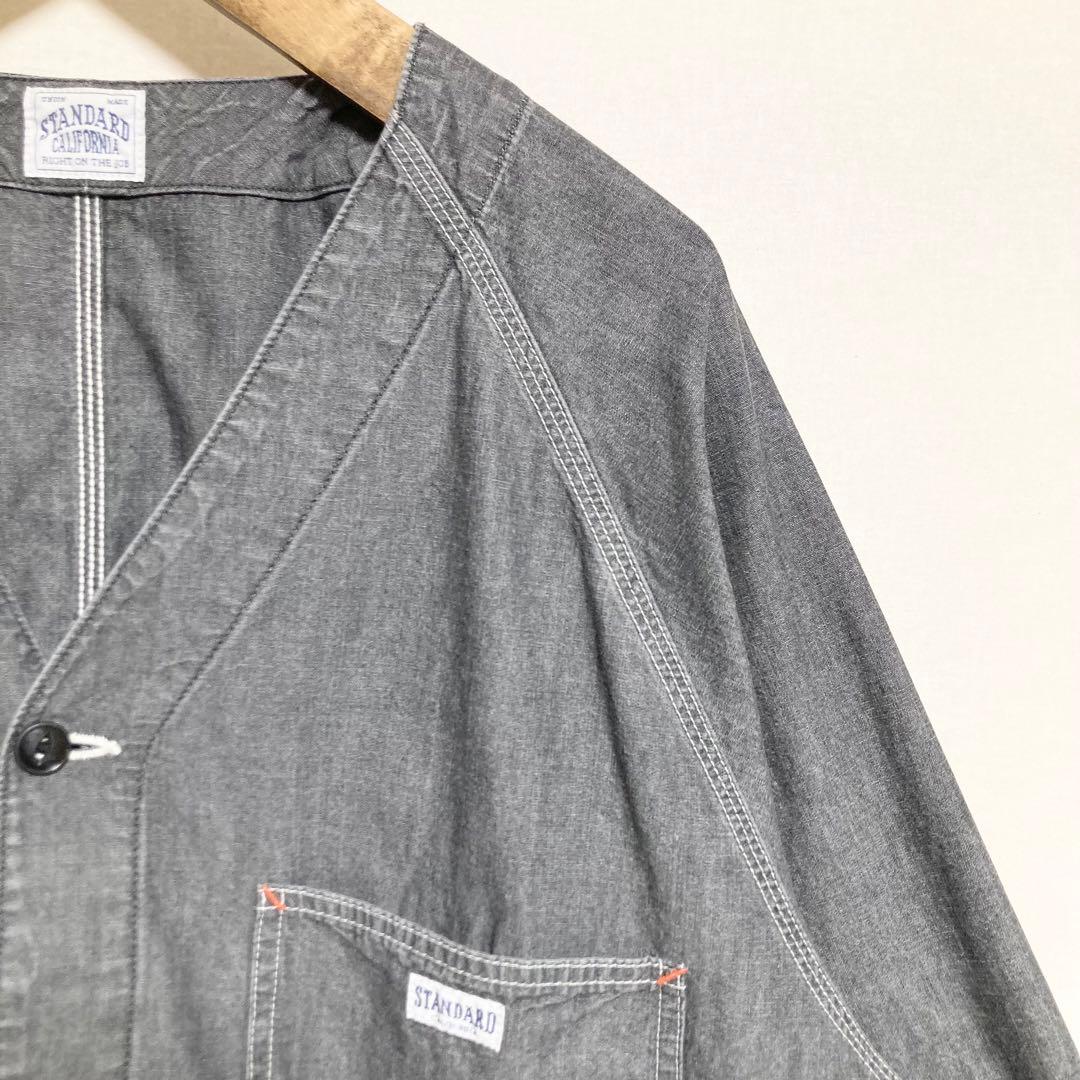 タグ付きXLサイズ！STANDARD CALIFORNIAノーカラージャケット