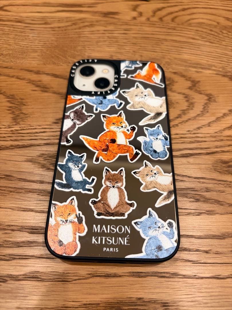 【MAISON KITSUNE/CASETiFY】iPhone13/14用ケース